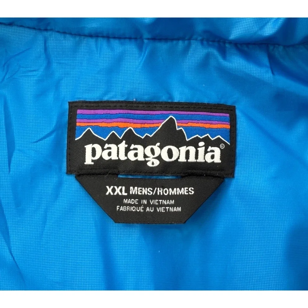 Patagonia Nano‎ Puff Vest Mens XXL Blue Style 84242